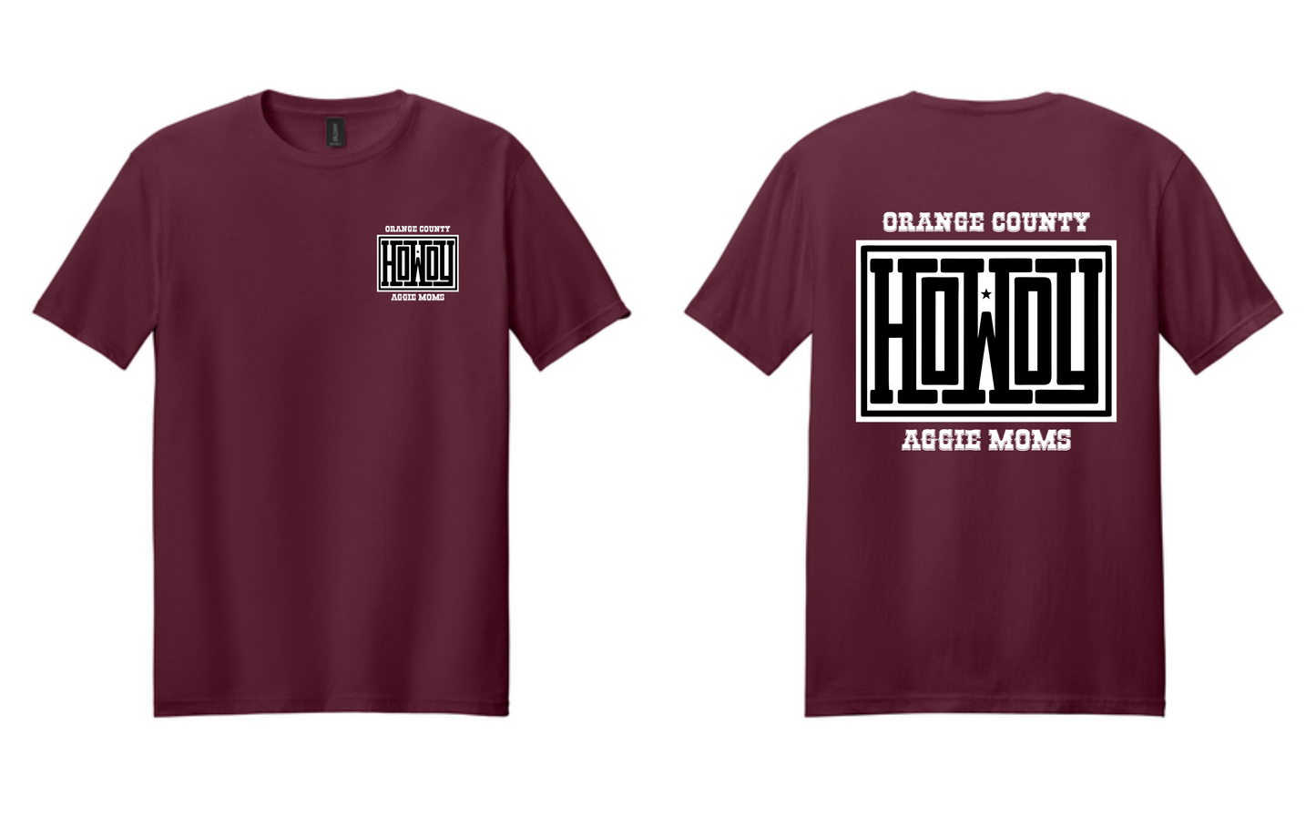 OC AGGIE MOMS SOFTSTYLE GILDAN