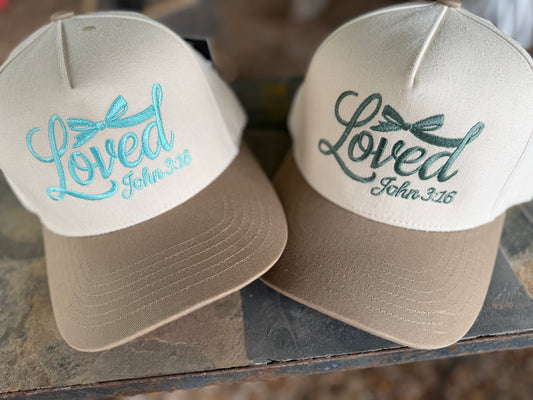 Loved John 3:16 Hat