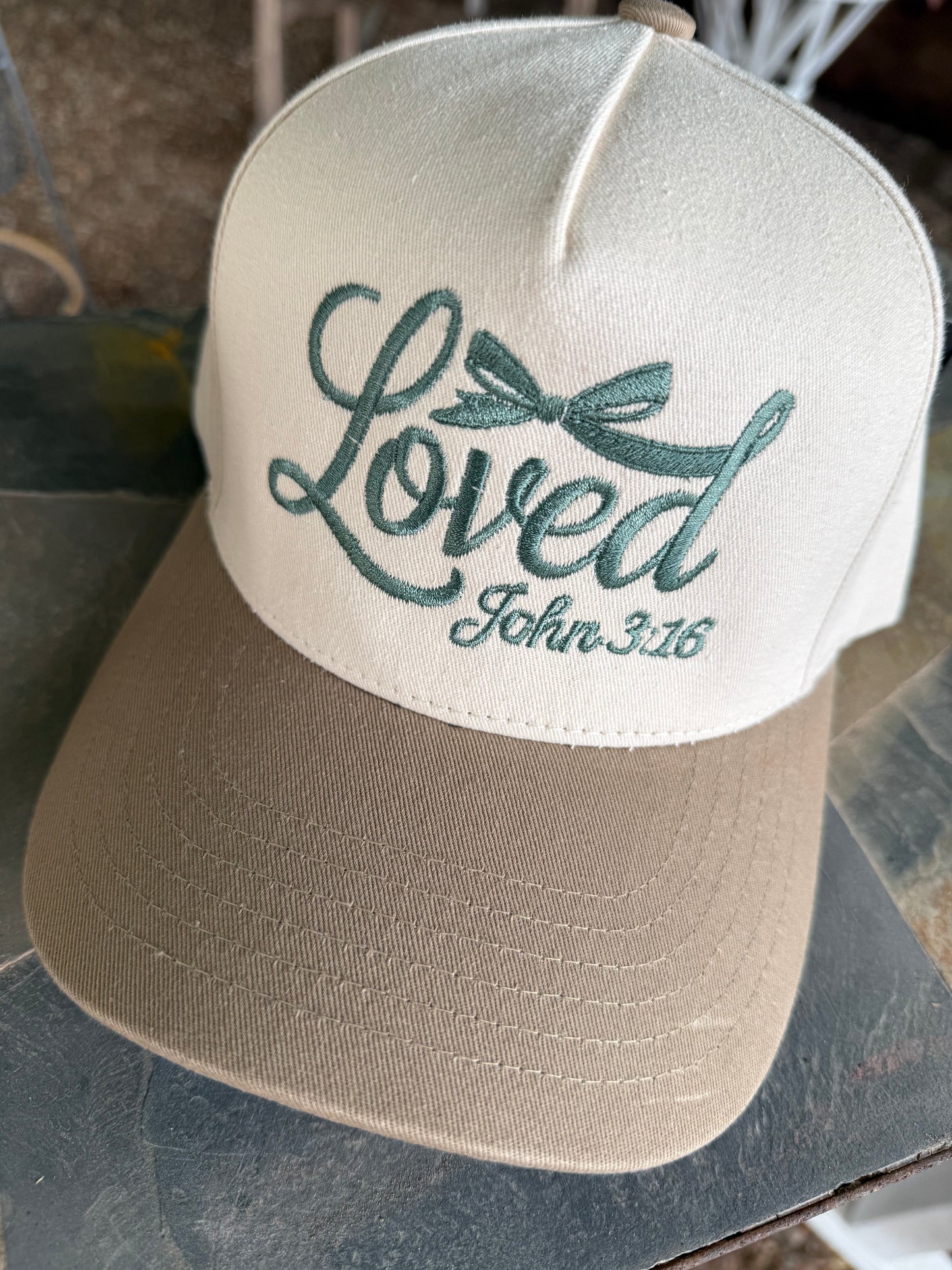 Loved John 3:16 Hat