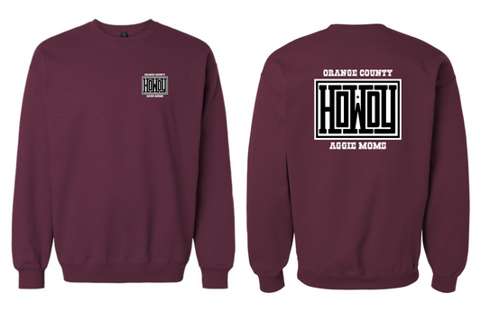 OC AGGIE MOMS SOFTSTYLE GILDAN SWEATSHIRT